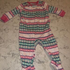 Carter’s Pajama Footed Zipper Onesie